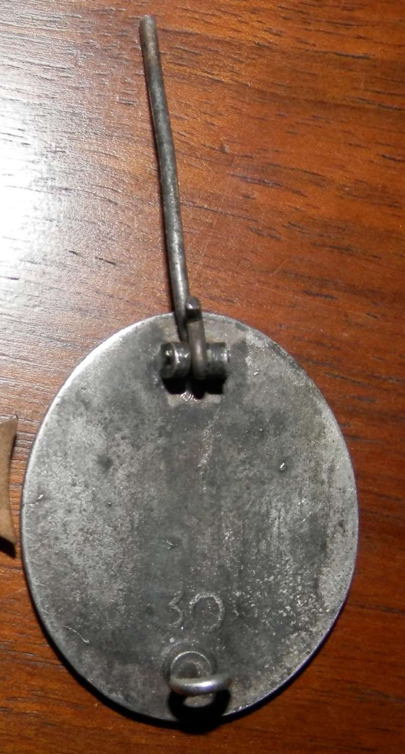 badge des blessés argent Croix_11
