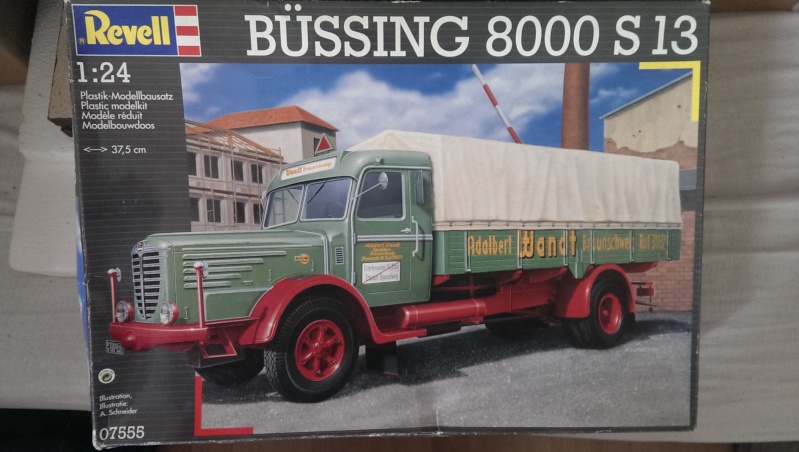 Revell's Büssing 8000 S 13 in 1:24 Byssin11