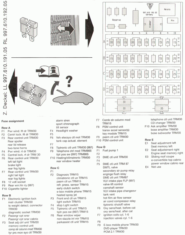 problème - Changement du contacteur du Neiman sur mon Boxster 986 [Dispo ICI] - Page 6 987fus10