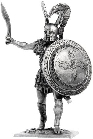   "Mort pour les barbares!" Un Hoplite de Lokros à Thermopylae Greche10