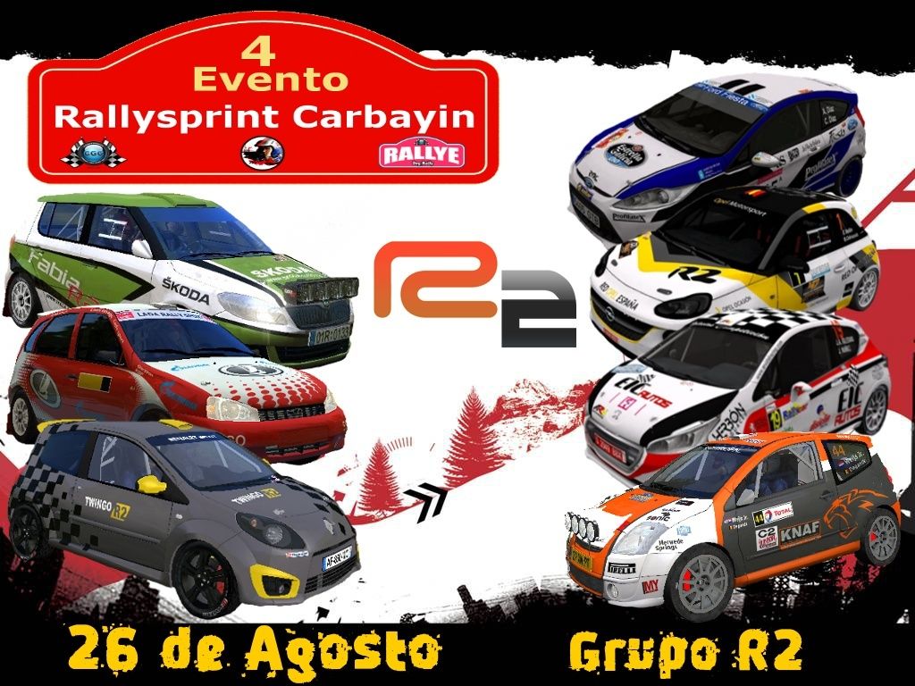 4º evento de Temporada Rallyesprint Carbayin CGC  26/08/15 Cartel10