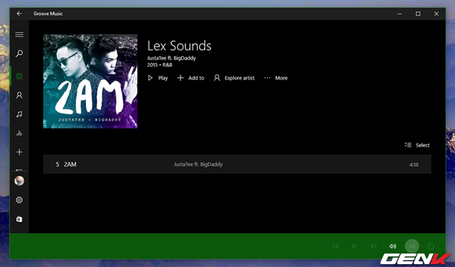 Toàn tập về ứng dụng Groove Music trên Windows 10 Toan-t12