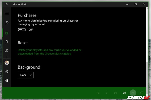 Toàn tập về ứng dụng Groove Music trên Windows 10 Toan-t13
