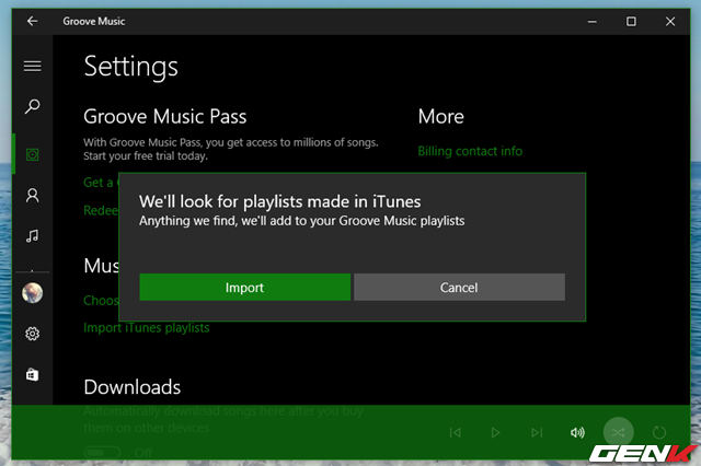 Toàn tập về ứng dụng Groove Music trên Windows 10 Toan-t18