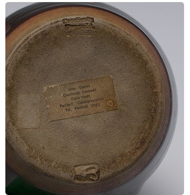 John & Anne Davies - Gwynedd Crochendy Pottery - Wales Image256