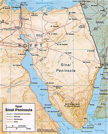 Israël pourrait intervenir contre l’EI dans le Sinaï . Sinai-10