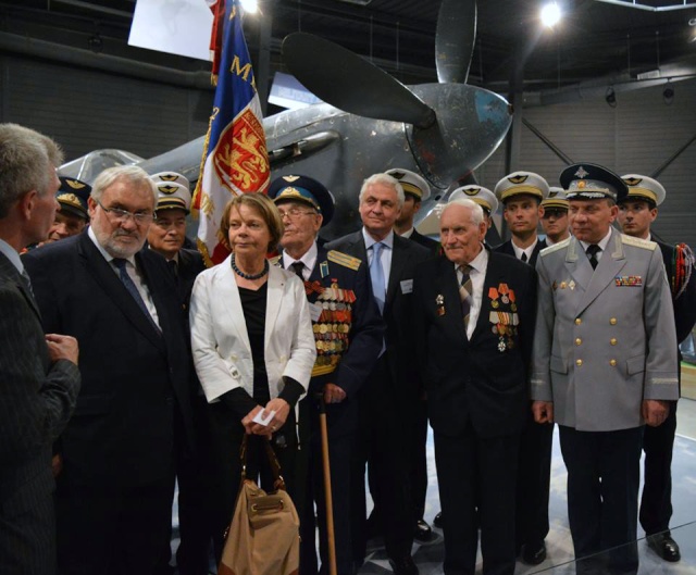 4 juin 2015 - Inauguration de l'exposition Normandie Niemen au Musée de l'Air et de l'Espace au Bourget  Stef_n15