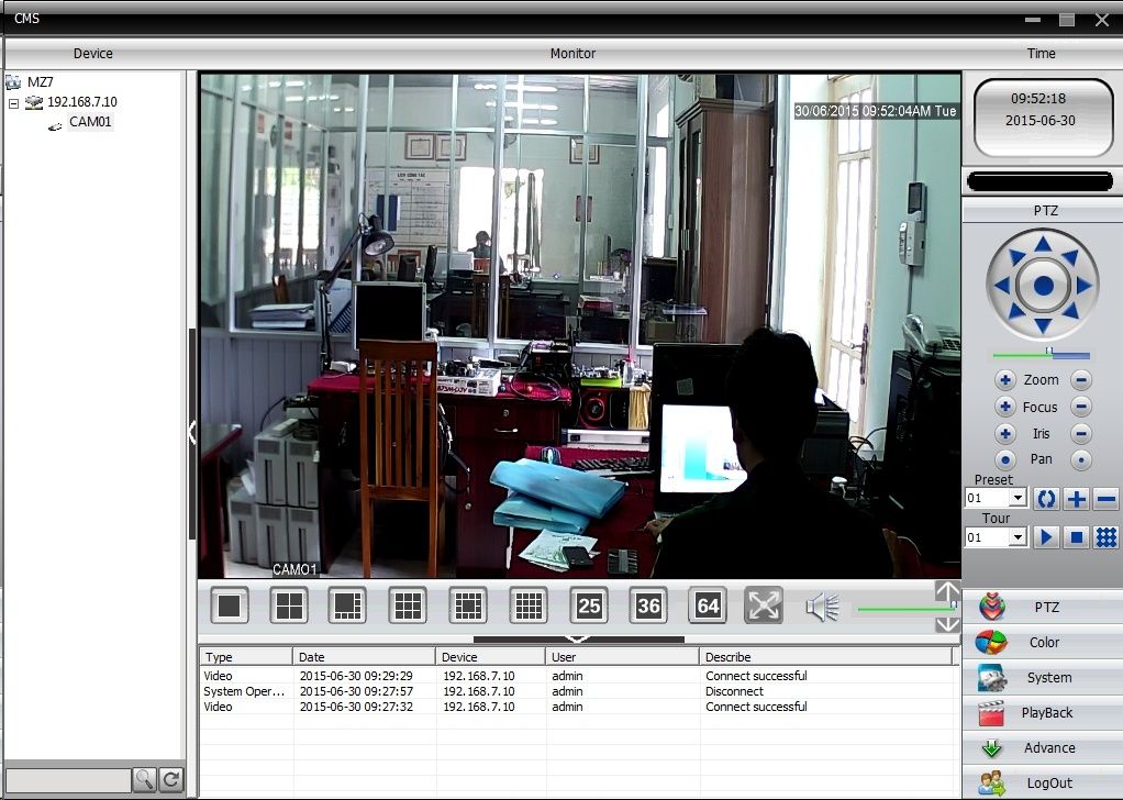 Hướng dẫn cài đặt và sử dụng camera Questek trên Cloud Screen11
