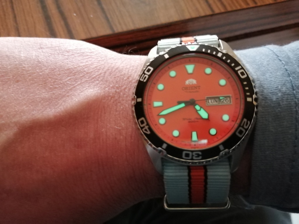 Orient ray 2 orange Img_2264