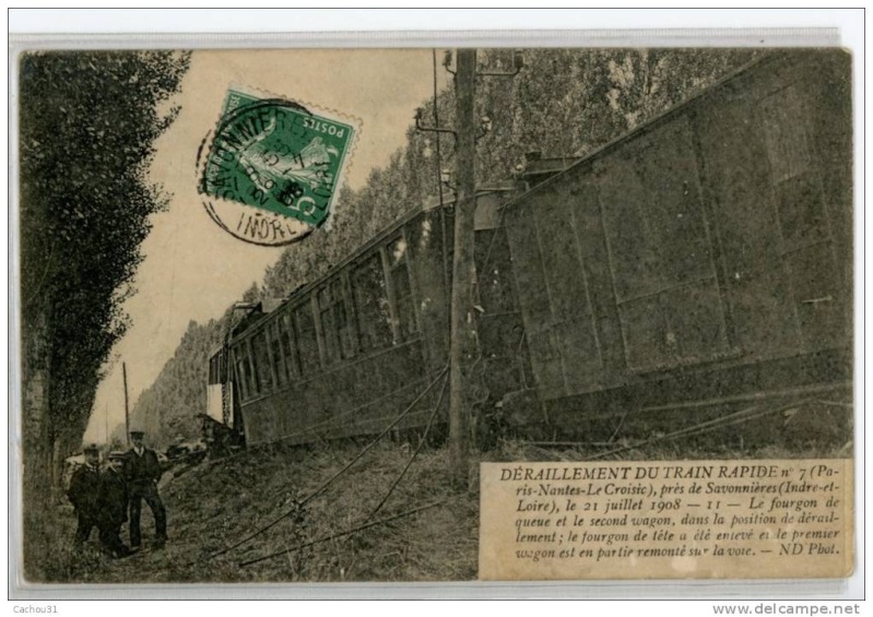 Savonnières (Indre-et-Loire) : déraillement du 21 juillet 1908 931_0010