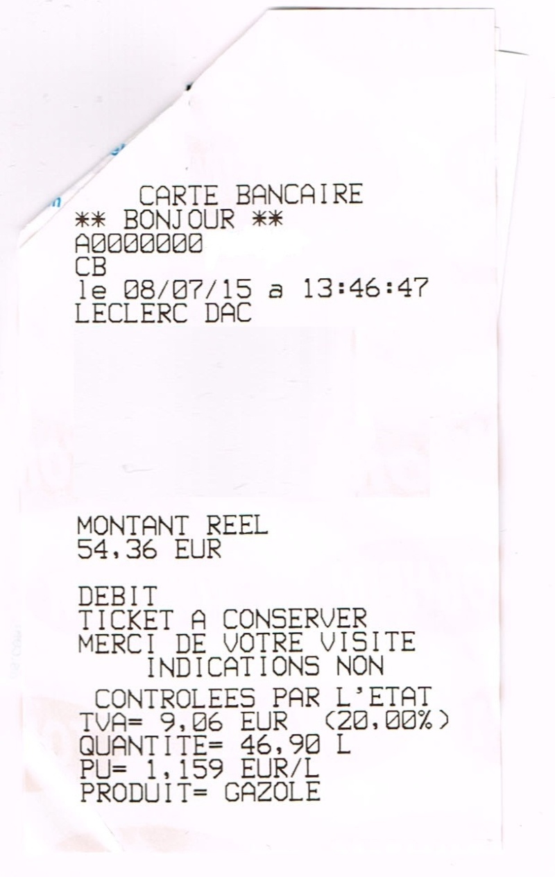 Votre consommation approximative ... - Page 10 Ticket11