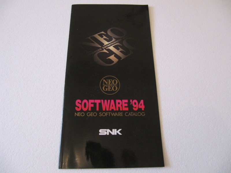 Les Brochures / Catalogues SNK Img_7628