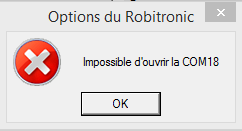 quel logiciel avec une arche robitronic ? 2015-010