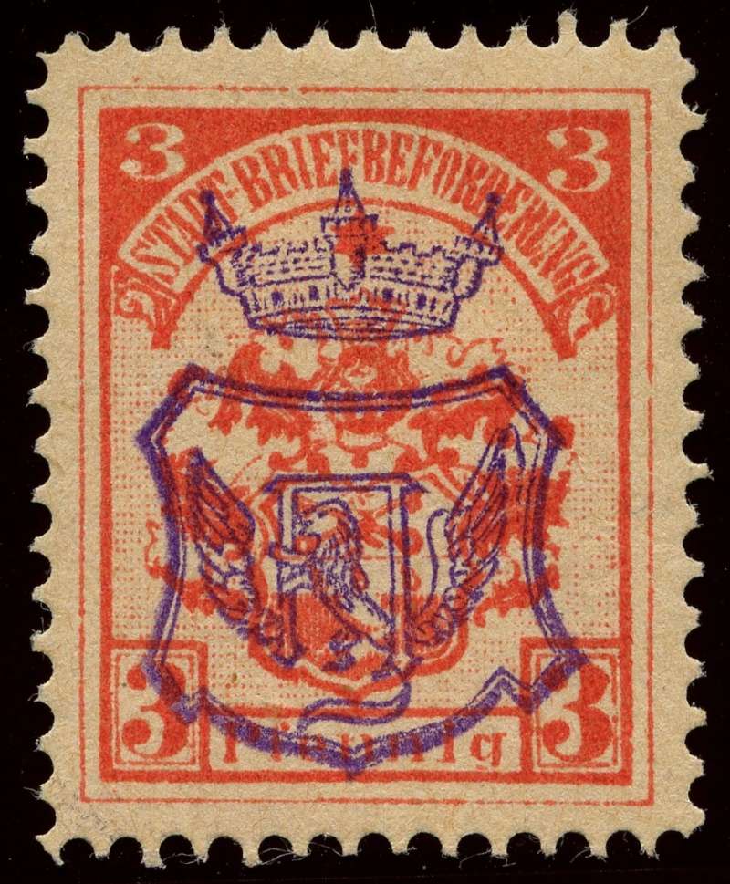 Deutsche Privatpostmarken um 1900  10_auf10