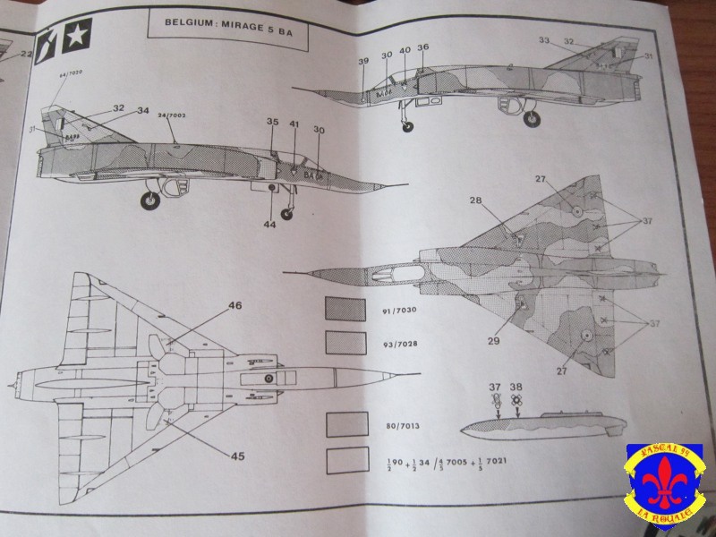 Mirage III d'Heller au 1/72 par pascal 72 1037