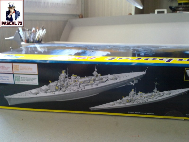 Croiseur de bataille Scharnhorst par Pascal 72 de Dragon au 1/350 11102017