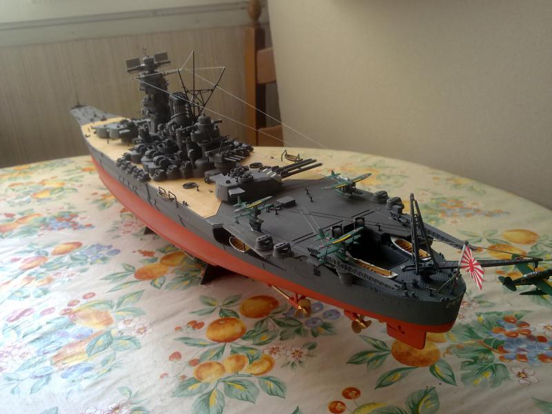  Cuirassé Yamato par Pascal 72 de Tamiya au 1/350 1310