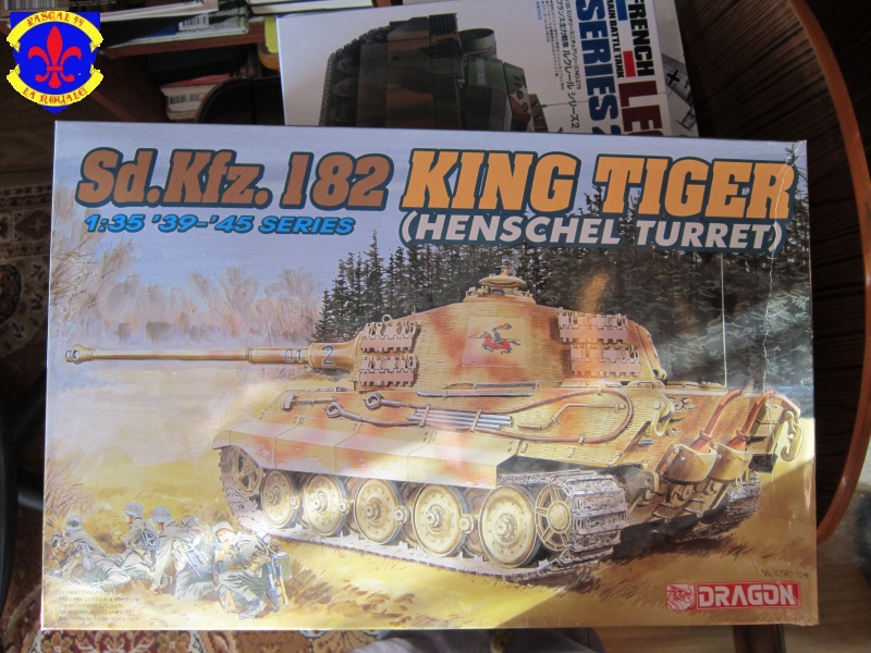 SD.KFZ.182 King Tiger a tourelle Henschel par pascal 72 134