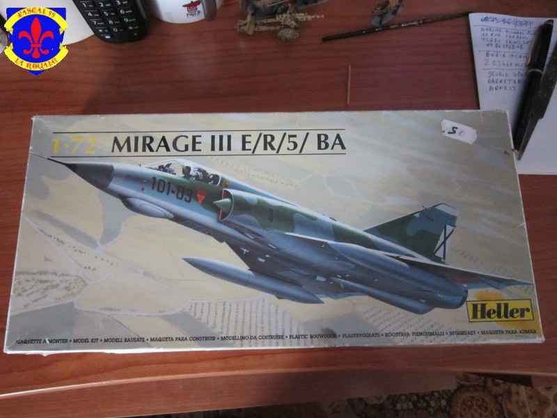 Mirage III d'Heller au 1/72 par pascal 72 143