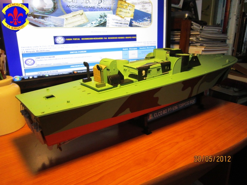 Elco 80 Torbedo boat par Pascal 72 Italeri au 1/35 4611