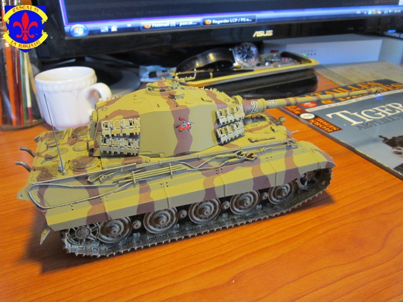  Sd.Kfz.182 King Tiger à tourelle Henschel de Dragon au 1/35e par pascal 72 4815