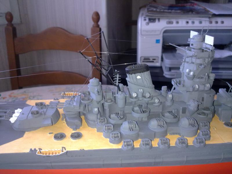 Cuirassé Yamato par Pascal 72 de Tamiya au 1/350 6110