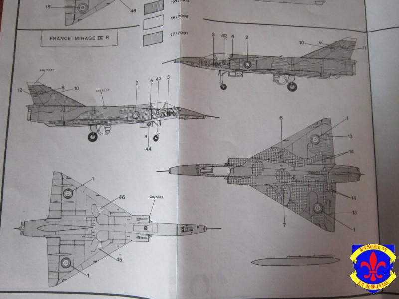 Mirage III d'Heller au 1/72 par pascal 72 940