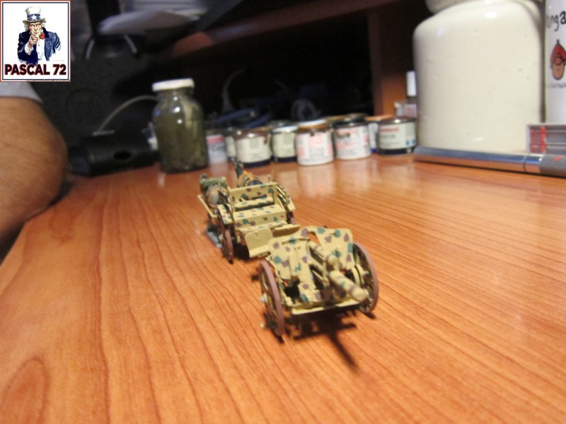 Train hippomobile allemand avec son obusier de 105 au 1/72 par pascal 72 Img_3547