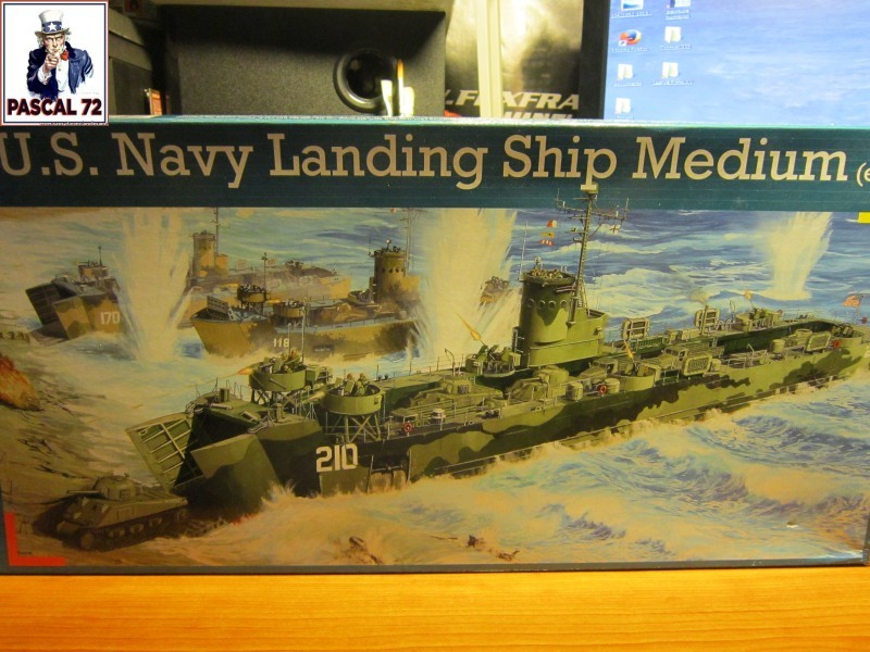  U.S. Navy Landing Ship Médium (Early) au 1/144 par pascal 72 de Revell Img_3710