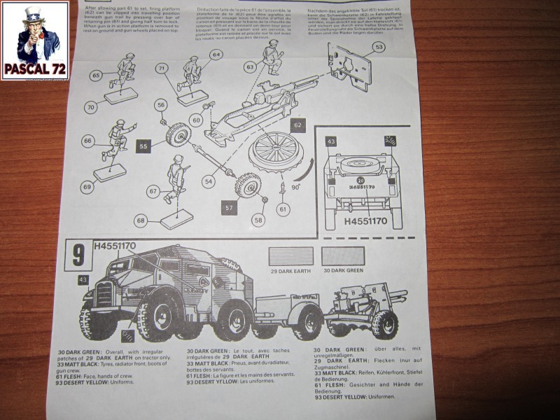 Canon de 25 pounder et son Quad au 1/72 d'Airfix par pascal 72 Img_4739