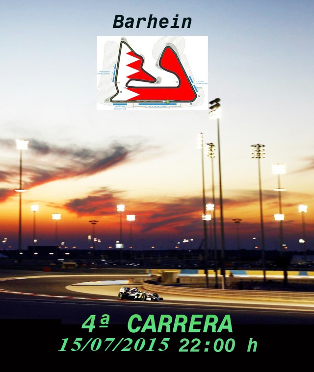 F1 2013 / CONFIRMACION GP BARHEIN / CTO. FORMULEROS 3.0 / Miércoles , 15 de Julio 22:00 horas Cartel10