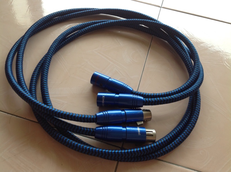 Sold-Audioquest Diamondback XLR 1.5meter pair Image20