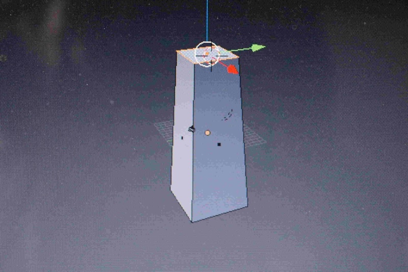 Der japanische Leuchtturm Udo Saki als 3D Modell - Fertig Dsc01912