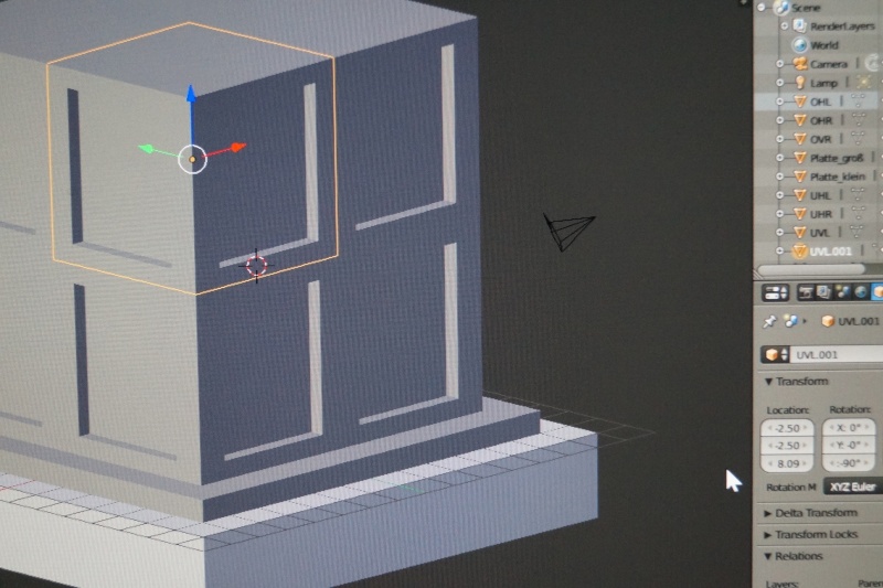 Der japanische Leuchtturm Udo Saki als 3D Modell - Fertig Dsc02242