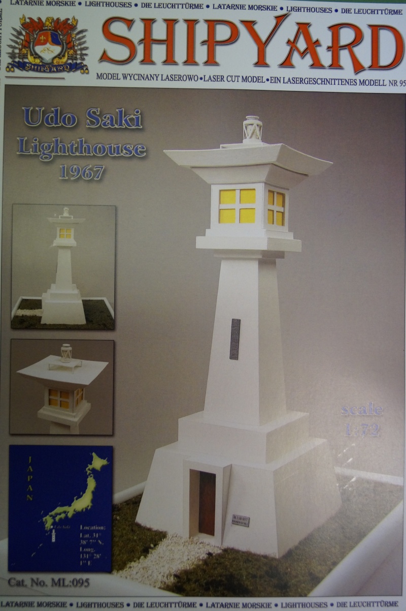 Der japanische Leuchtturm Udo Saki als 3D Modell - Fertig Udosak10