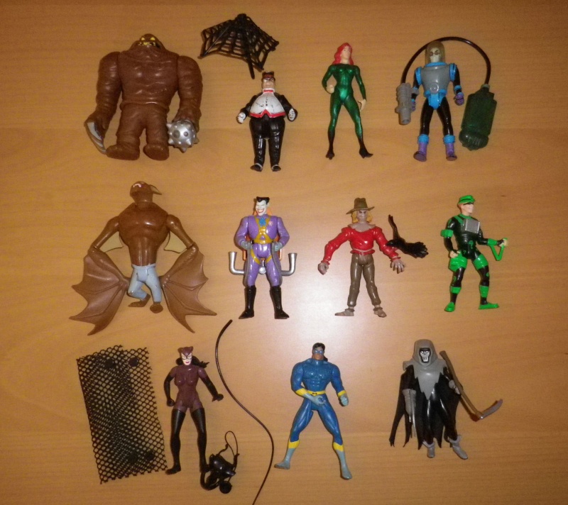 BATMAN – Lotto di 59 personaggi in ottimo stato 0116