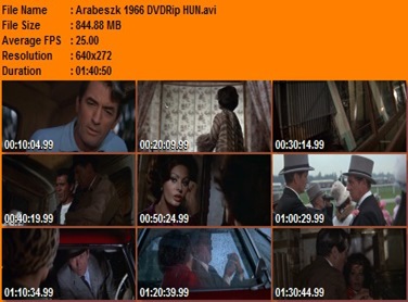 Arabeszk (Arabesque) 1966 DVDRip HUN Arabsc10