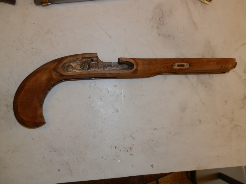 Restauration d'un Kentucky silex Pistol11