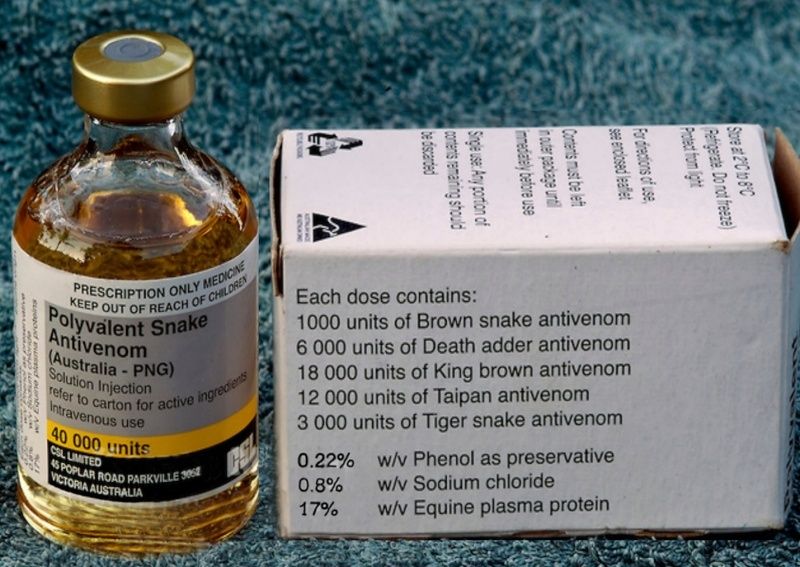 Scorpion Envenomation - Current Treatment recommendations Serum11