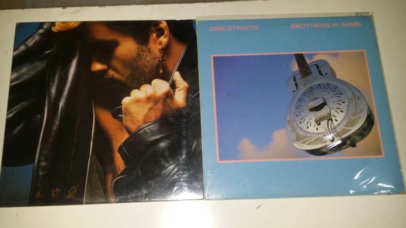 Dire straits, Bob Dylan and George Michael LP-sold 20150610