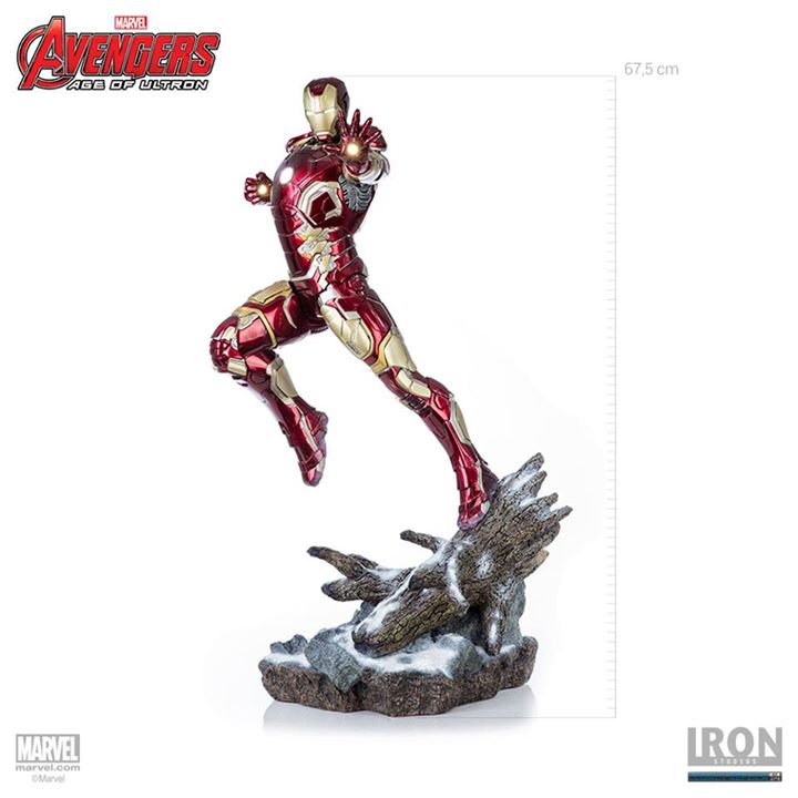 IRON STUDIOS: IRON MAN MARK XLIII AGE OF ULTRON LEGACY 1/4 SCALE 11889411