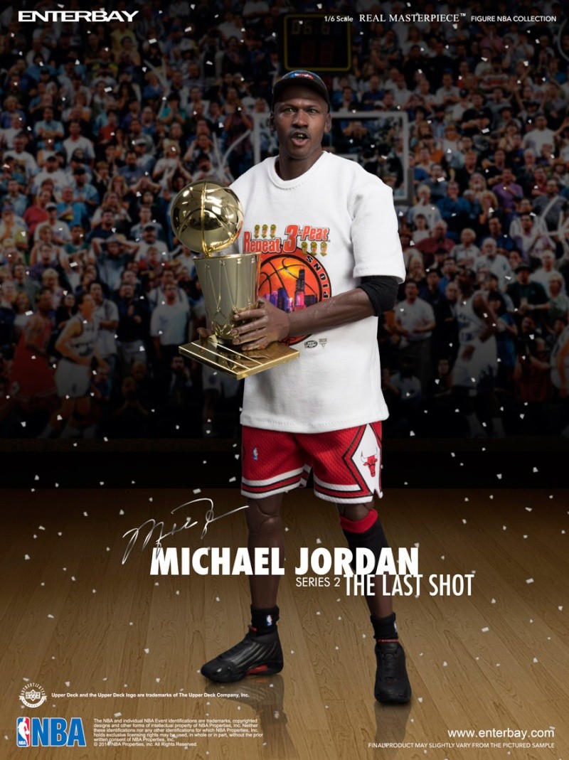 MICHAEL JORDAN  SERIES 2 : ENTERBAY - NBA 1/6 14047332