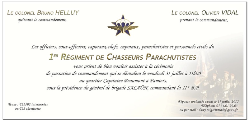 PASSATION COMMANDEMENT 1er RCP 31 juillet 2015 Pamiers 1er_rc11