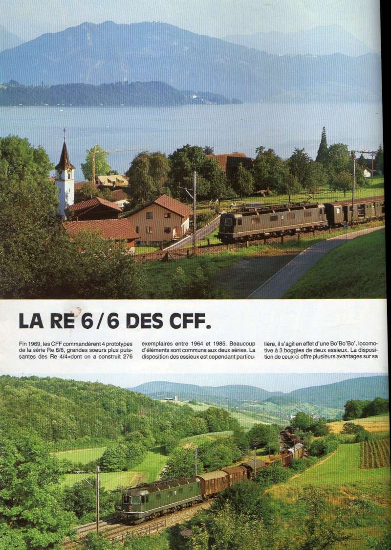 La Re 6/6 des CFF - Journal du Chemin de Fer Cff_re10