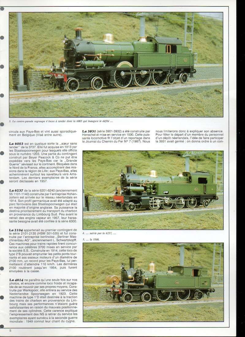 Un peu d'exotisme : des locos à vapeur néerlandaises - Journal du Chemin de Fer Ns_par12