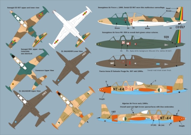 1/48 - Fouga magister - Kinetic Max48213
