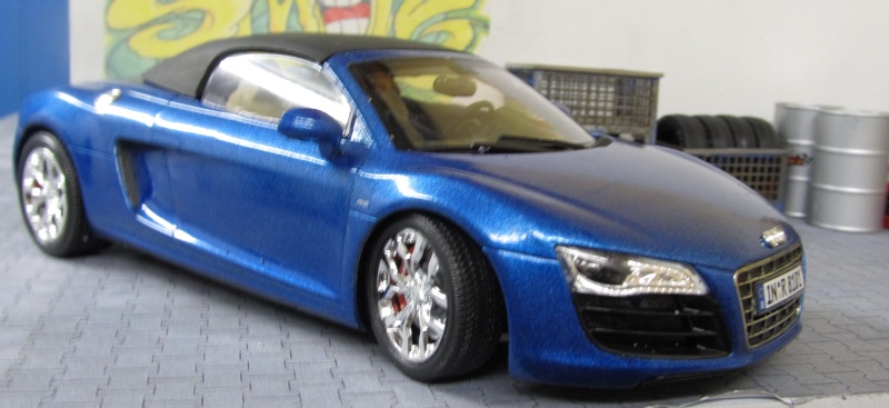 Audi R8 Spyder in 1 zu 24 von Revell Img_3420