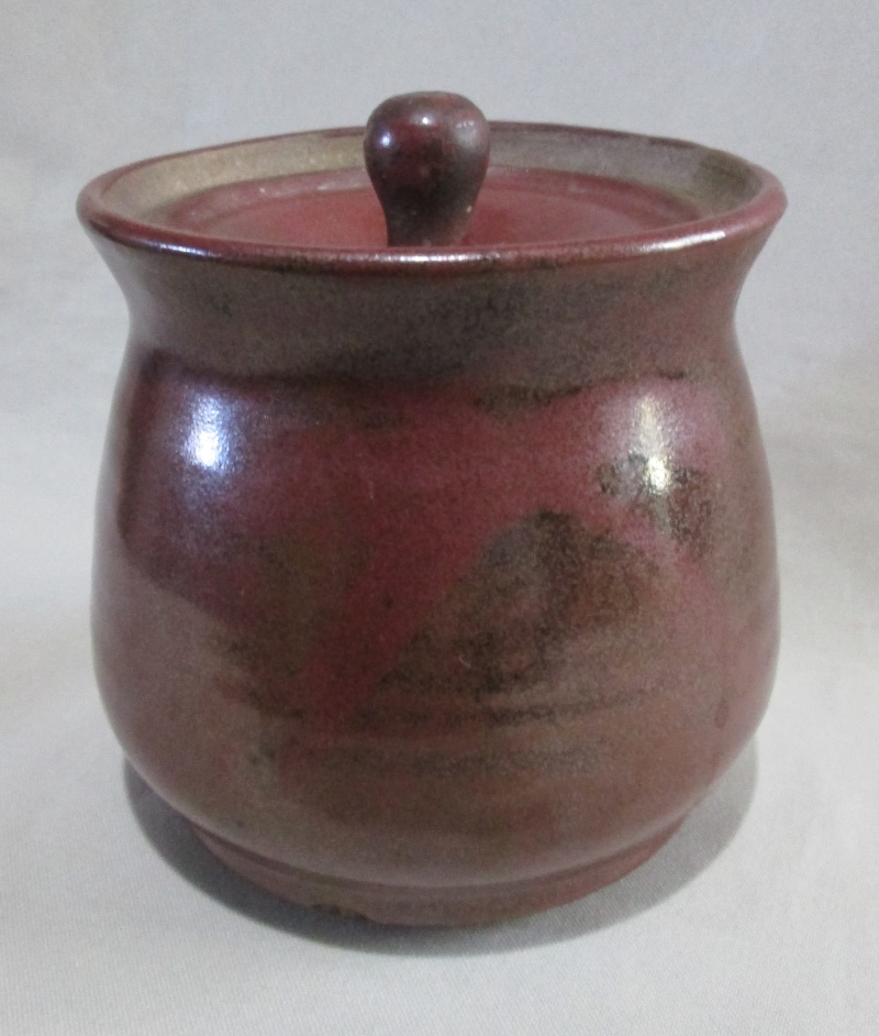 brown - Brown Lidded Pot  Img_2829