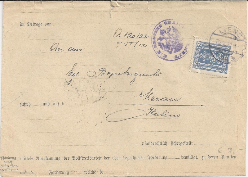  - Inflation in Österreich - Belege - 1918 bis 1925 - Seite 5 Bild30