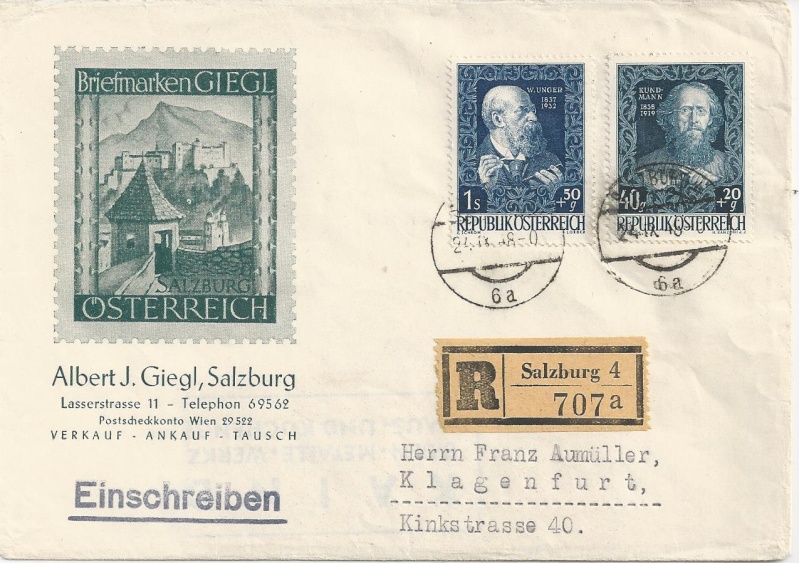 Sammlung Bedarfsbriefe Österreich ab 1945 - Seite 6 Bild71